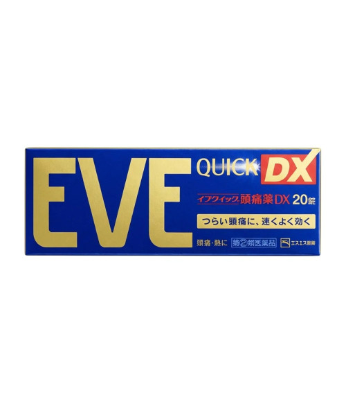 EVE Quick Headache Medicine DX 20 Tablets EVE Quick Headache Medicine DX 20 Tablets